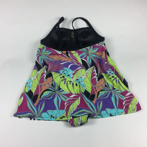 One Piece Plus Size Swimsuit - Picture 2 of 4